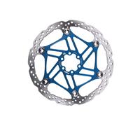 Hope Tech V4 Vented 6 Bolt Floating Disc Rotor - 203mm - Orange / 6 Bolt / 203mm