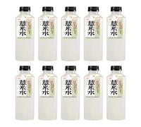 Hope Water Coix Seed Drink, Slow-Brewed Pearl Coix & Ficus Hirta Root, 0 Sugar, 500 ml-Pack of 10