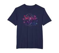Hope Wins Butterfly Inspiration Cancer Awareness T-Shirt, Men's Big and Tall, Navy, 4X Tall