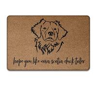 Hope You Like Nova Scotia Duck Toller Doormat Non-Slip Bath Mat Absorbent Entrance Rug For Kitchen Hallway Doorstep 40X60Cm