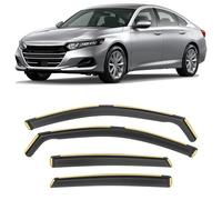 HOPE YOU READY Unbreakable Window Rain Guards for Honda Accord 2018-2022 Extra Durable Window Deflectors Car Vent Visor Vent Deflector 4pcs