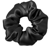 Hopea Extra Premium 12 Pc Satin Hair Band/Scrunchies For Women and Girls/Hair bands for women stylish/Hair band for women wedding (Premium Black 12 Pcs, All)