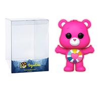 Hopeful Heart Bear [Glow-in-Dark] (Chase): P o p ! Animation Vinyl Figurine Bundle with 1 Compatible 'ToysDiva' Graphic Protector (1204 - 61556 - B / A)