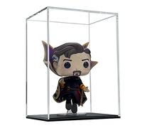 HOPEME Display Case 5x3.93x6.7 Inch, Single-Piece Pop Protector Compatable with Funko POP! 4'' Figurine, Acrylic Box for Vinyl Figures