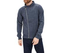 Hopenlife Elliot Mens Navy Blue Zip Up Sweatshirt S