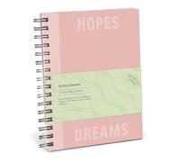 Hopes / Dreams Tabbed Sticker Journal: A customizable journal with five tabbed sections and 200+ stickers to record your wildest aspirations