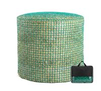 HopesEager Hay Net Round Bale, Diameter 150 cm, Height 150 cm, Mesh Size 4.5 x 4.5 cm, Hay Net for Horses, Round Bale Net Suitable for Hay Rack, Hay Net Tight Mesh, Extension of Feeding Times