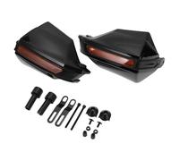 HOPESPANNER 1 Set Universal Hand Guard Knuckle Guard Protector for Motorcycles Handguard Cold Protection Windproof Rainproof Black PC Plastic
