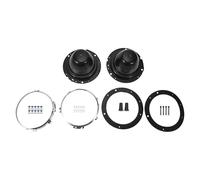 HOPESPANNER 1pair 7" Headlight Headlamp Back Bowls Buckets with Fixings for Land Rover Defender for Classic for Mini
