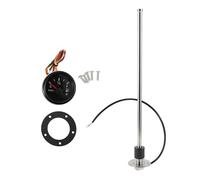 HOPESPANNER 450mm 17.72" Length Fuel Sending Unit and Gauge Kit Boat Fuel Sending Unit Marine Fuel Sender Unit Metal 1 Set 0-190 Ohm