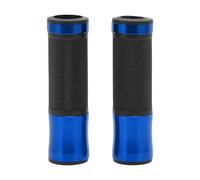 HOPESPANNER 7/8" 22mm 15/16" 24mm Universal Motorcycle Hand Grips Cover Aluminum Alloy Rubber Handlebar Grips for Motorcycle Scooter Bicycle ATV Blue 1 Pair