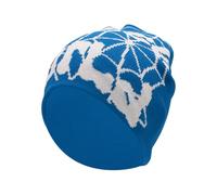 HOPESPANNER Cycling Hat Warm Comfortable and Breathable Hard Hat Liner White Peace Acrylic Blue 22x22cm 1 Pcs