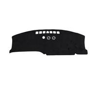 HOPESPANNER Dashboard Cover for Kia EV3 GT Line 2024-2025 without Hud Dash Cover Mat Carpet Center Console Dash Cover Mat Car Interior Flannel Black 1 Pc