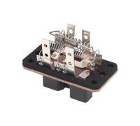 HOPESPANNER HVAC Blower Motor Resistor Heater Blower Resistor No.4S4Z19A706AA for Ford Escort 2.0L L4-Gas 1997-2003 [4AT, 4AT F4E-III, 5MT] Plastic Metal 1 Pcs