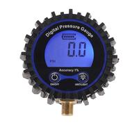 HOPESPANNER Universal 0-250 PSI Digital Tire Pressure Gauge 1/8" g Digital Air Pressure Meter for Cars 1 Pcs without Battery