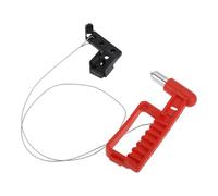 HOPESPANNER Universal Car Safety Hammer Glass Breaker Urgent Escape Tool 1 Pc Black Red