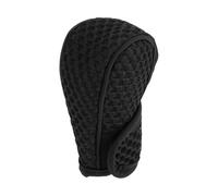 HOPESPANNER Universal Gear Shift Knob Cover Stick Shifting Handle Protector Automotive Fabric 1 Pc Anti-Slip Black
