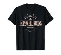Hopewell Rocks Canada | Hopewell Rocks New Brunswick Modern T-Shirt