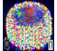 Hopexy Fairy Lights Plug in, 100m 1000 LEDs Fairy Lights Mains Powered with Timer, Waterproof Multicolour String Lights with Remote/8 Modes/Indoor Outdoor for Bedroom Patio Party Tree Decorations