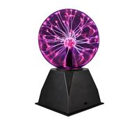 HOPEYHFM Plasma Ball, Touch Sensitive & Sound Activated, Magic Crystal Light, Colorful Nebula Electric Lightning Ball Science Toys for Kids, Christmas, Home, Party (M)