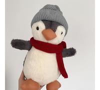 HOPEYHFM Playful Penguin Plush Soft Toy, 16x21x30 cm, Penguin Plush Toy for Cuddling & Playing, Eco-Friendly, Stuffed Toy for Girls Boys, Pudgy Penguins Plush for Birthday (Style 2)