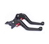 Hopider Short Brake Clutch Levers for Honda GROM MSX125 2014-2019, CBR250R 2011-2013, CBR300R/CB300F/FA 2014-2019, CB400F/CB400R 2013-2015, CBR500R/CB500F/X 2013-2019, Monkey 125 2018-2019,Black