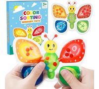 hopihy Colour Sorting Toys for Toddlers, Bee Shapes Sensory Toys for Autism & Fine Motor Skills, Montessori Toys for 3+ Years Old, Colour Sorting Toys Educational Toys Ideal for Toddlers