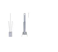 Hoping 13 LBS Fluke Style Anchor Kit with Hot-Dipped Galvanized Steel, 7.9 ft Chain, 101 ft Rope, and Two 0.4 in Shackles for Boats up to 25 Feet(8.5pound)