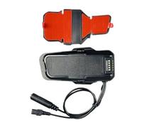 Hoping Mount Holder Compatible with Cardo Packtalk and Packtalk PRO Communication Systems(With Glue Plate)