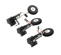 Hoping RC Airplane Electronic Retractable Landing Gear 25g Metal Worm Rod Digital Servoless Retract Gears Compatible With Model Drone Linkage
