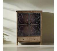 Hopkins Mango Wood 2 Door Hall Cabinet