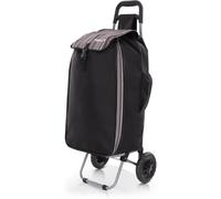 Hoppa Expandable Lightweight Shopping Trolley 57L/64L 2024 model, Hard Wearing & Foldaway Push/Pull Cart for Easy Storage With 1 Year Guarantee