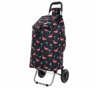 Hoppa 57Ltr Lightweight Shopping Trolley 2024 model, Hard Wearing & Foldaway Push/Pull Cart for Easy Storage With 1 Year Guarantee