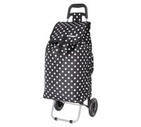 Hoppa Lightweight Wheeled Shopping Trolley, Hard Wearing Wheel Rolling Push Trolly, Flat-Pack, 1 Year Guarantee!