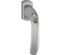 HOPPE 0810/U10 Stainless Steel Tilt and Turn Window Handle with Key M5 x 45-11654156