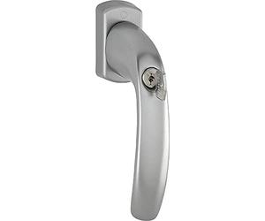 HOPPE 0810/U10 Stainless Steel Tilt and Turn Window Handle with Key M5 x 45-11654156