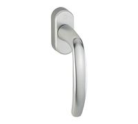 Hoppe 10760880 window handle Atlanta - Secustik 90 degrees, VK 7 x 32 mm - 42 mm, silver