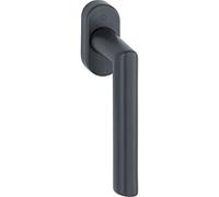 HOPPE 12034083 Window Handle Amsterdam, Square Spindle, 7 x 32 mm, Stainless Steel, Black, Stift 7x32 mm | Edelstahl Schwarz matt