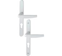 HOPPE AG Door Window Set Narrow Plate Atlanta 1530/300LMSGL HOPPE 195 mm White 9016 Key i Entr.70 C.7-ep.78/87-3303859