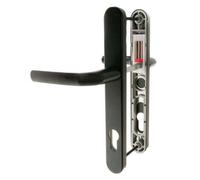 Hoppe Birmingham Lever/lever Door Handle Set (Long Backplate) - Black