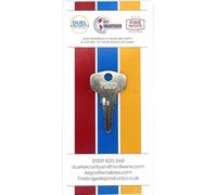 Hoppe Compatible 2W145 TS7660 KCW3 Espag Locking Window Handle Key Pack of 1