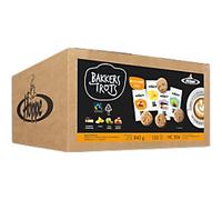 HOPPE Fairtrade Bakkers Trots Citrus, Blueberry Cheesecake, Caramel-Sea Salt and Apple-Cinnamon Biscuits Pack of 120