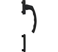 HOPPE Lége Balcony Door Handle Half Set Exterior High Black