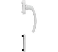 Hoppe Lège Balcony Door Handle Half Set Interior White