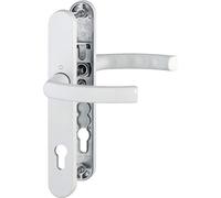 Hoppe Liege 3760970 Door Handle Set on Narrow Plate Door Thickness 67-72 mm White