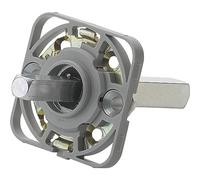 HOPPE Mounting Module UP52/RFL Square Door Handle Rosette VK 10/72 mm Steel Aluminium Coloured