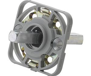 HOPPE Mounting Module UP52/RFL Square Door Handle Rosette VK 8/62 mm Steel Aluminium Coloured