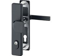 HOPPE SH Austin Exchange Set on Sign PZ 72, Door Thickness 42-47, matt Black
