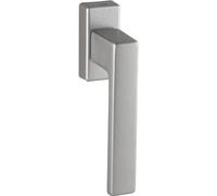 HOPPE 12151099 Fenstergriff Toulon Window Handle, VK 7 x 32-42 mm, Stainless Steel Coloured, Aluminium edelstahlfarbig matt | Raster: 90 °