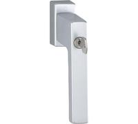 HOPPE Toulon 3937860 Window Handle Lock Cylinder TBT VK 7 x 37 mm Anodised Silver